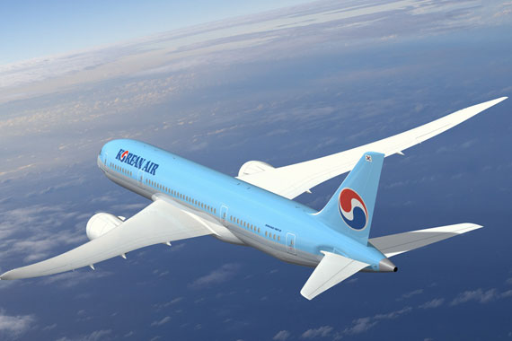 韩国航空公司6月下调国际航线燃油附加费