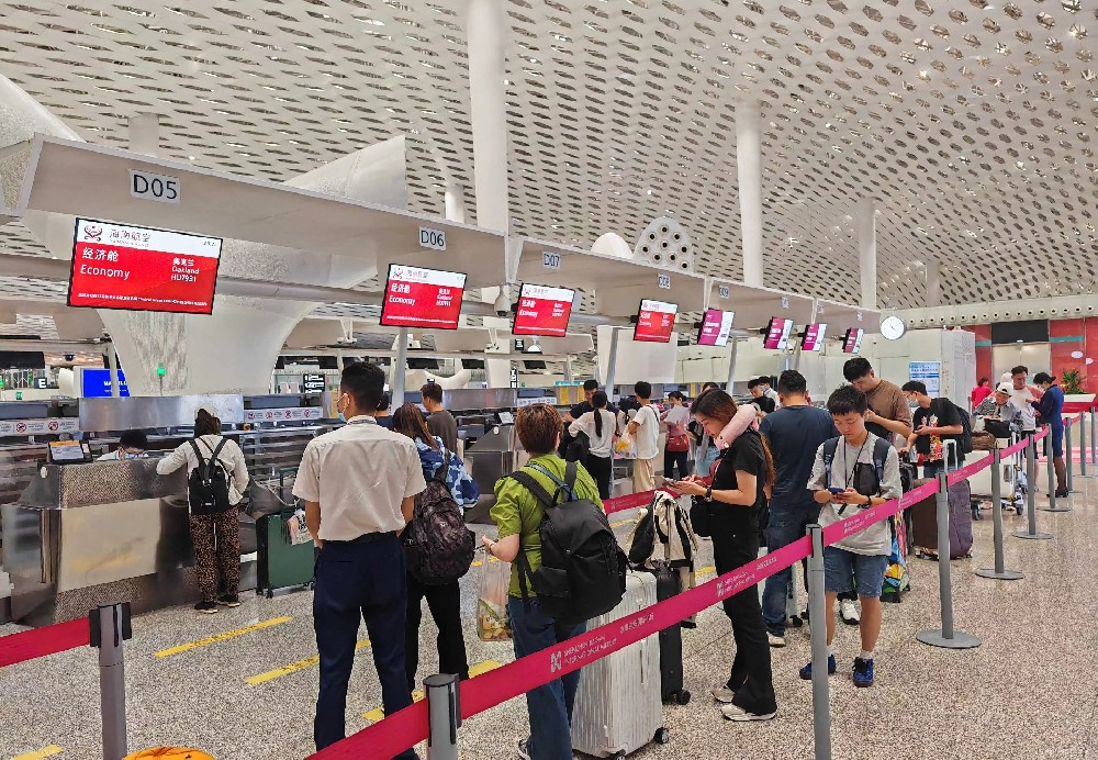 海南航空深圳-奥克兰航线顺利复航