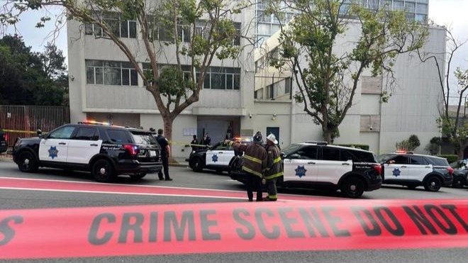 中国驻旧金山总领馆发言人就总领馆馆舍遭冲闯袭击事件发表谈话